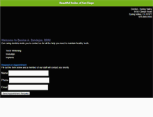Tablet Screenshot of beautifulsmilesofsandiego.com